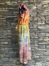 Load image into Gallery viewer, Custom Flutter Sleeve Jumpsuit in ‘Rustic Rainbow’ for Meaghan
