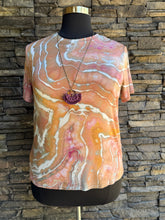Load image into Gallery viewer, Women’s Large Geode Super Soft Modal T-Shirt in ‘Blush Oasis’
