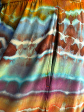 Load image into Gallery viewer, Women’s XL (can fit a XXL, too) Geode Midi Skirt with Pockets in ‘Koroit Boulder Opal’
