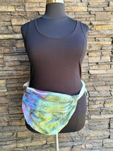 Load image into Gallery viewer, Adult Cotton Canvas Crossbody XL Geode Fanny Pack in ‘Abalone’
