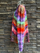 Load image into Gallery viewer, Women’s Medium Men’s Small Oversized Fit Long Sleeved Geode T-Shirt in ‘Christmas Rainbow’
