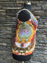 Load image into Gallery viewer, Women’s XL 100% Cotton Geode Tank Top in ‘Rustic Rainbow’
