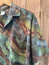 Load image into Gallery viewer, Custom Geode Men’s Rayon Button Up Shirts for Sarah
