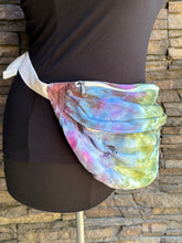 Load image into Gallery viewer, Adult Cotton Canvas Crossbody XL Geode Fanny Pack in ‘Abalone’
