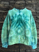Load image into Gallery viewer, Women’s Petite Large Heart Sweatshirt in ‘Emerald Green’
