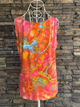 Load image into Gallery viewer, Women’s Large 100% Cotton Tank Top in ‘Fire Opal’
