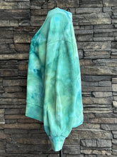 Load image into Gallery viewer, Women’s Petite Large Heart Sweatshirt in ‘Emerald Green’
