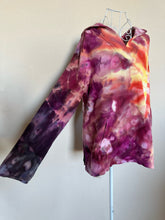 Load image into Gallery viewer, Women’s Medium Tall Upcycled Gap Baja Hoodie in ‘Summer Sunset’
