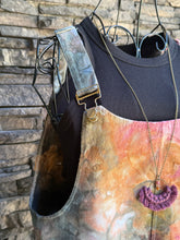 Load image into Gallery viewer, Women’s Small Cotton/Linen Overall Shorts in ‘Pinot Sage’
