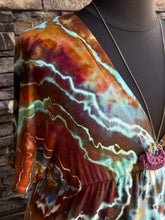 Load image into Gallery viewer, Women’s 3X Geode Kimono Style Dress in ‘Koroit Boulder Opal’
