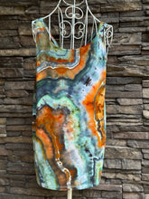 Load image into Gallery viewer, Women’s Large Geode V-Neck Tank Top in ‘Boulder Turquoise’
