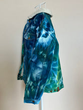 Load image into Gallery viewer, Custom Ice Dyed Sherpa Lined Jacket for Dakota
