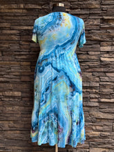Load image into Gallery viewer, Custom Geode Dress in ‘Tahitian Seas’ for Madalynne
