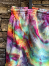 Load image into Gallery viewer, Women’s XL (fit more like an XXL) Geode Mid-Rise Pull-On Lounge Shorts with Pockets in ‘Cosmic Eyes’
