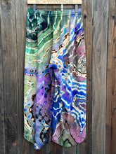 Load image into Gallery viewer, Custom Reverse Geode High Slit Leg Pants in ‘Abalone’ for Ashley
