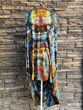 Load image into Gallery viewer, Geode XL Seamless Bali Rayon Jersey Infinity Scarf in ‘Labradorite’
