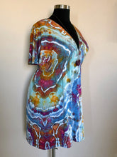 Load image into Gallery viewer, Women’s Large Geode Kimono Style Dress in ‘Bird Song’
