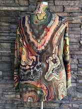 Load image into Gallery viewer, Custom Reverse Geode Athleta Cardigan for Maria
