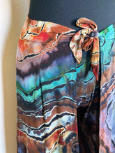 Load image into Gallery viewer, Custom Reverse Geode Faux Wrap Pants In ‘Petrified Wood’ for Amy
