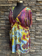 Load image into Gallery viewer, Women’s XXL Geode Kimono Style Dress in ‘D’yer Ma’ker’

