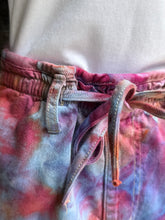 Load image into Gallery viewer, Women’s Large Tie-waist Denim Midi Geode Skirt in ‘Bird Song’
