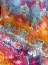 Load image into Gallery viewer, Women’s XS Geode Linen/Rayon Short Sleeve Babydoll Dress with Pockets in ‘Bird Song’
