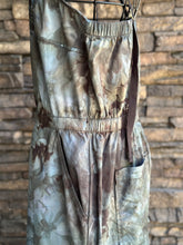 Load image into Gallery viewer, Women’s Medium Reverse Dyed Cargo Jumpsuit in ‘Raven’
