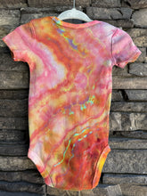 Load image into Gallery viewer, Baby 3-6 Month Geode Onesie in ‘Fire Opal’
