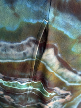Load image into Gallery viewer, Women’s XXL Geode Square Neck Dress with Pockets in ‘Moss Agate’
