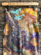 Load image into Gallery viewer, Women’s Medium Geode Fold Over Waist Yoga Pants in ‘Koroit Boulder Opal’
