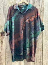 Load image into Gallery viewer, Custom Reverse Geode Button Up Rayon Shirt for Denise
