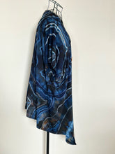 Load image into Gallery viewer, Custom Reverse Geode Kimono for Corrie in ‘Midnight Sky’

