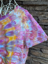 Load image into Gallery viewer, Custom Spiral T-Shirt in ‘Bird Song’ &amp; Linen Cropped Pants for Monika
