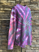 Load image into Gallery viewer, Women’s Small Mock Neck Pullover Sweatshirt in ‘Galaxy Swirl’
