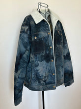 Load image into Gallery viewer, Custom Coleman Sherpa Lined Jacket in ‘Raven’ for Melissa
