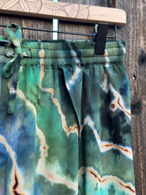 Load image into Gallery viewer, Custom Reverse Geode High Slit Leg Pants in ‘Abalone’ for Ashley
