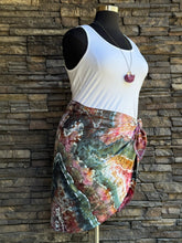 Load image into Gallery viewer, Women’s L/XL (but can fit a medium too) Geode ‘Shade &amp; Shore’ Swimsuit Cover-up Wrap Sarong in ‘Pinot Sage’
