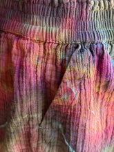 Load image into Gallery viewer, Women’s Medium Geode Cotton Gauze Top &amp; Short Outfit Set in ‘Cosmic Storm’
