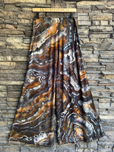 Load image into Gallery viewer, Women’s Large Geode Palazzo Pants in ‘Turkey Tail Mushroom’
