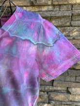 Load image into Gallery viewer, Women’s Medium Geode V-Neck T-Shirt in ‘Midnight Opal’
