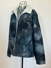 Load image into Gallery viewer, Custom Coleman Sherpa Lined Jacket in ‘Raven’ for Melissa
