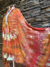 Load image into Gallery viewer, 100% Rayon Scarf with Fringe in ‘Harvest Fire’
