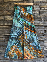 Load image into Gallery viewer, Women’s Large Geode Palazzo Pants in ‘Boulder Turquoise’

