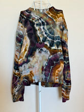 Load image into Gallery viewer, Custom Denim Jacket, Reverse Dyed T-Shirt and Geode Thumbhole Pullover for Alyssa
