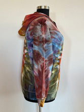 Load image into Gallery viewer, Women’s XXL Gravity Spiral Hoodie in ‘Rustic Rainbow’
