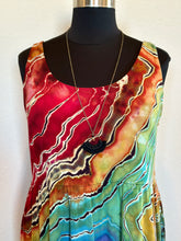 Load image into Gallery viewer, Custom Reverse Geode Midi Ballet Dress in ‘Bold As Love’ for Denise
