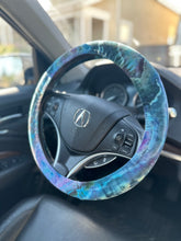 Load image into Gallery viewer, Custom Geode Steering Wheel Cover for Suzie
