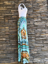 Load image into Gallery viewer, Women’s Small Geode Maxi Skirt in ‘Boulder Turquoise’
