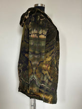 Load image into Gallery viewer, Custom Reverse Geode Hooded Cardigan for Gena in ‘Olive Grove’
