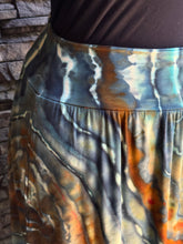 Load image into Gallery viewer, Women’s XXL (can fit a 3X, too) Geode Midi Skirt with Pockets in ‘Boulder Turquoise’
